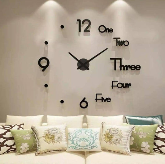 Modern Hour Wall clock 24 inches